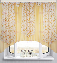 Штора "Мишель" (бежевый)